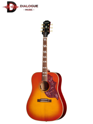 A.E.G. Epiphone Hummingbird Standard - All Solid Wood Fishman Presys VT Active   Cherry Sunburst w/Gigbag [ EIAHBSCSGH1 ]
