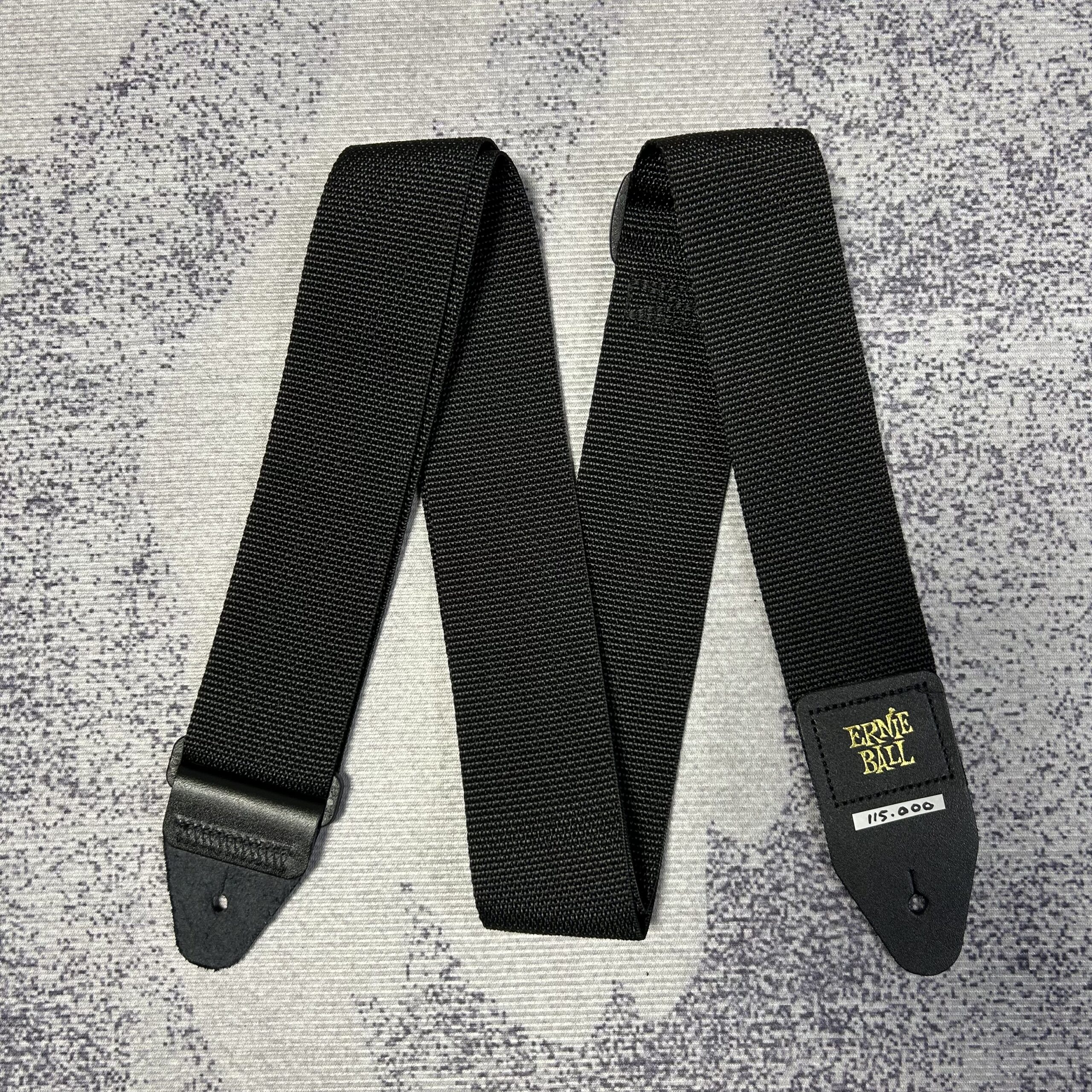 Strap Gitar Bass Ernie Ball Polypro Black