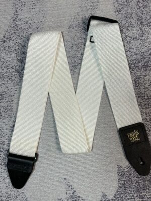 IMG_3377 Strap Gitar Bass Ernie Ball Polypro White