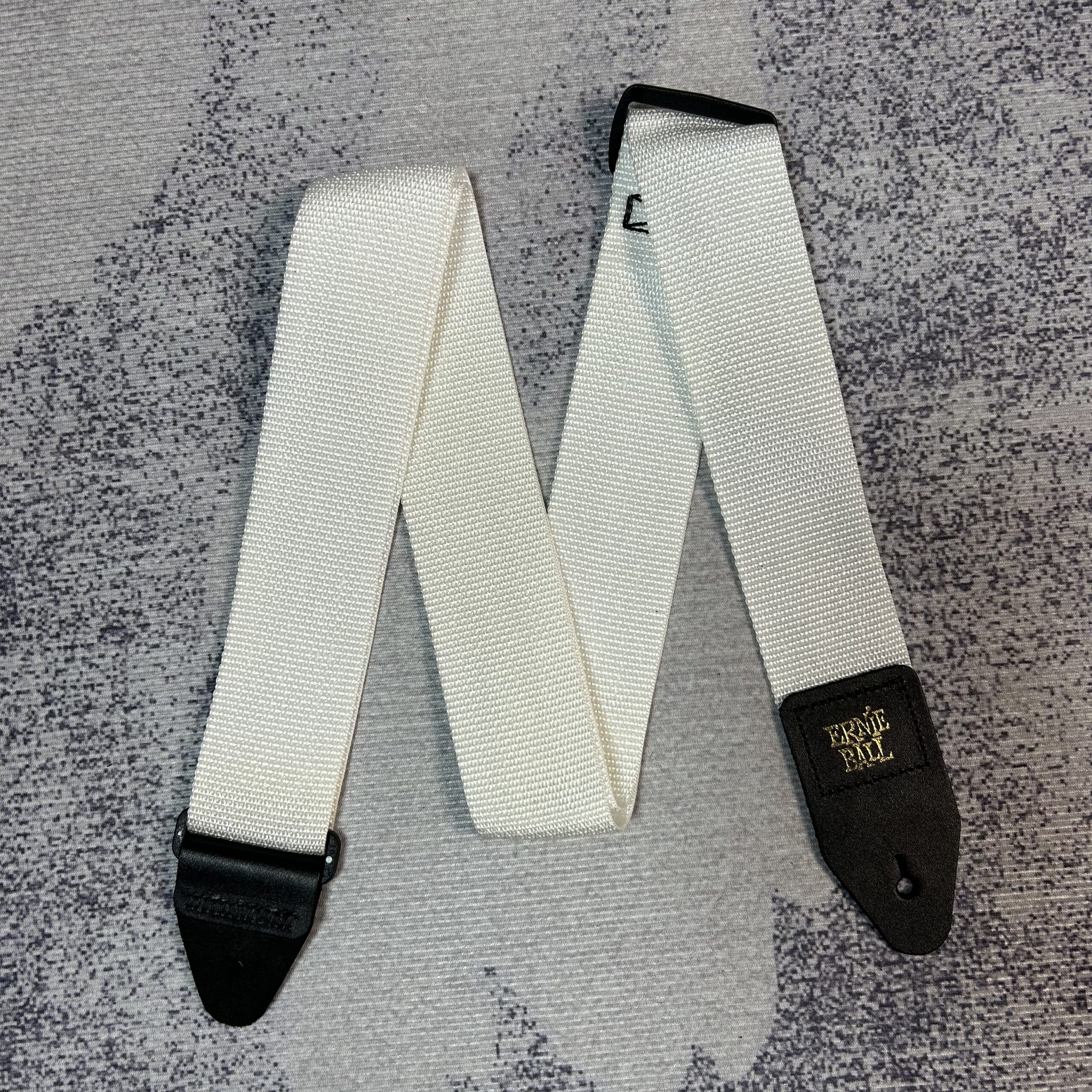 Strap Gitar Bass Ernie Ball Polypro White