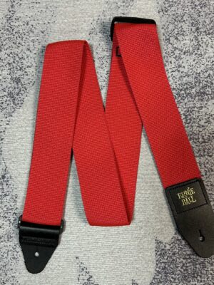 IMG_3379 Strap Gitar Bass Ernie Ball Polypro Red