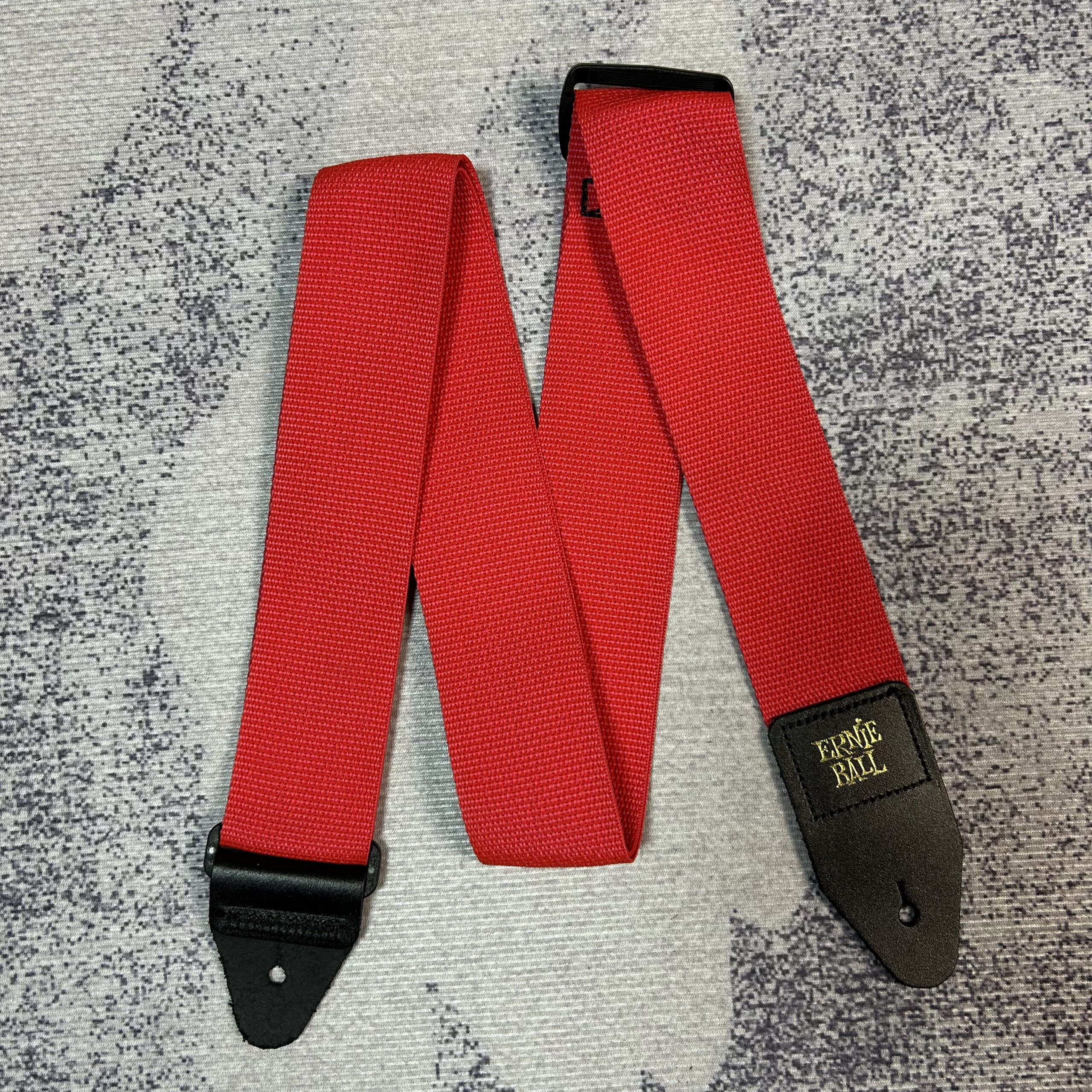 Strap Gitar Bass Ernie Ball Polypro Red