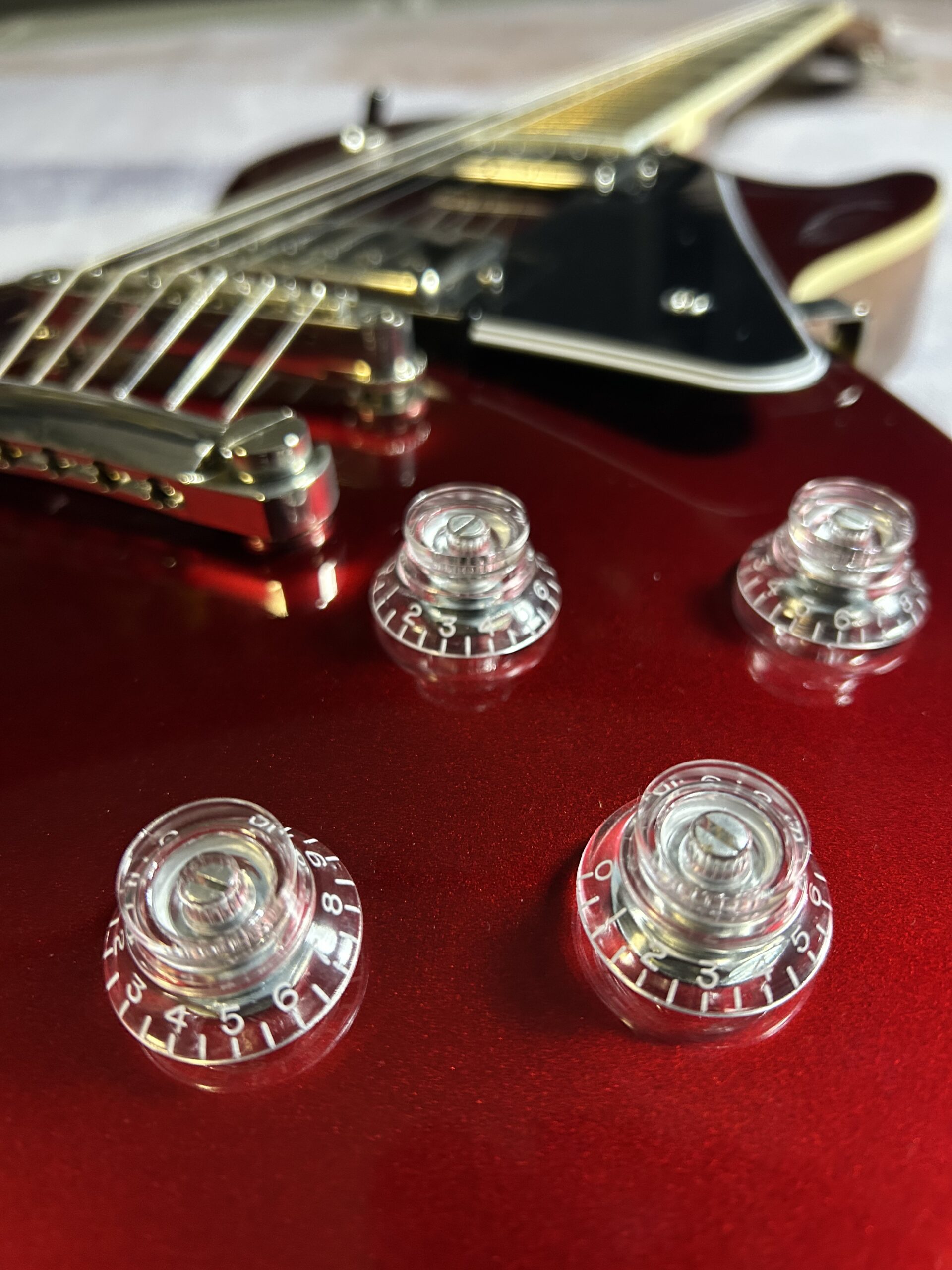 Epiphone Les Paul Modern - Sparkling Burgundy - Gambar 2