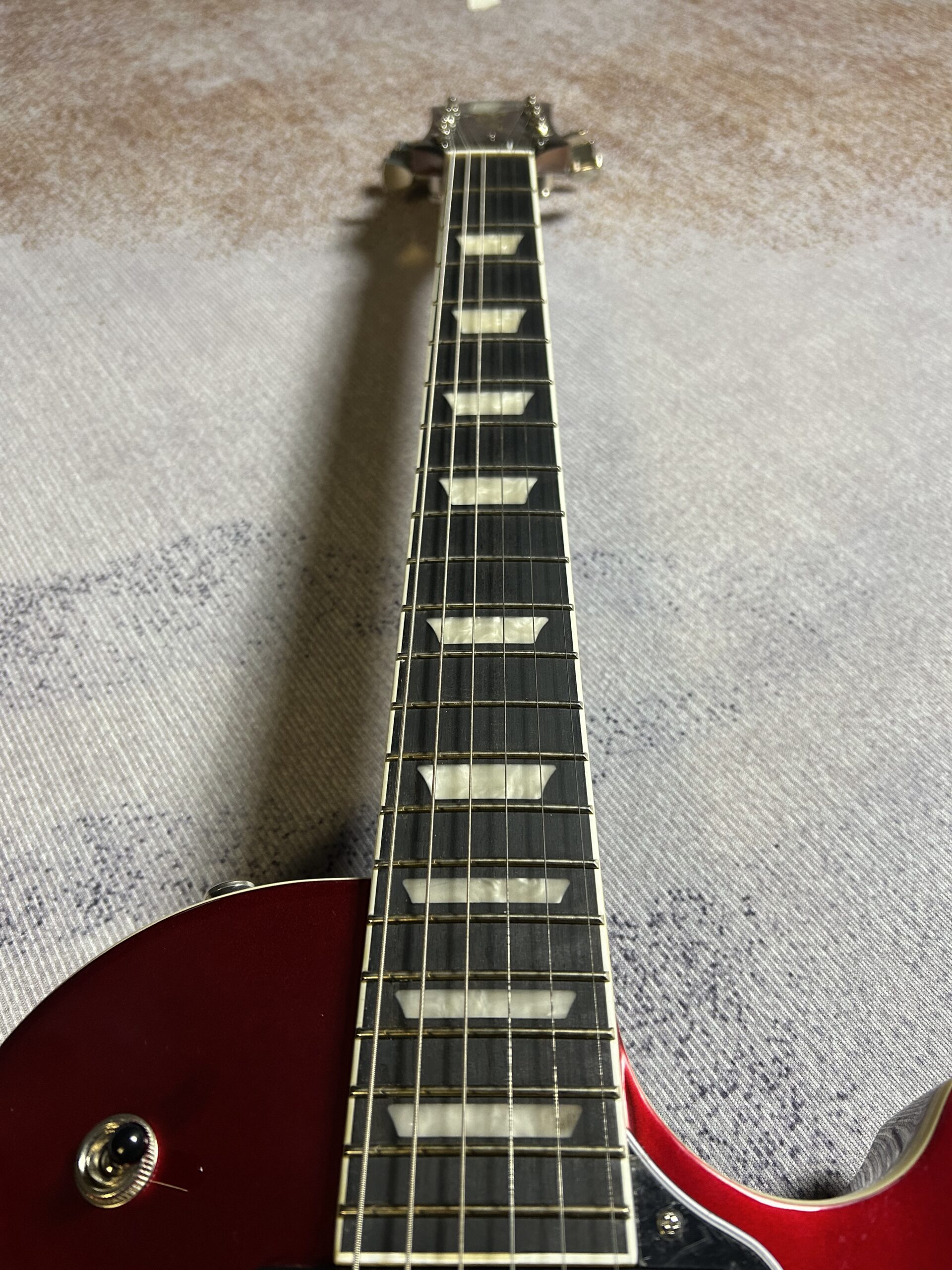 Epiphone Les Paul Modern - Sparkling Burgundy - Gambar 4