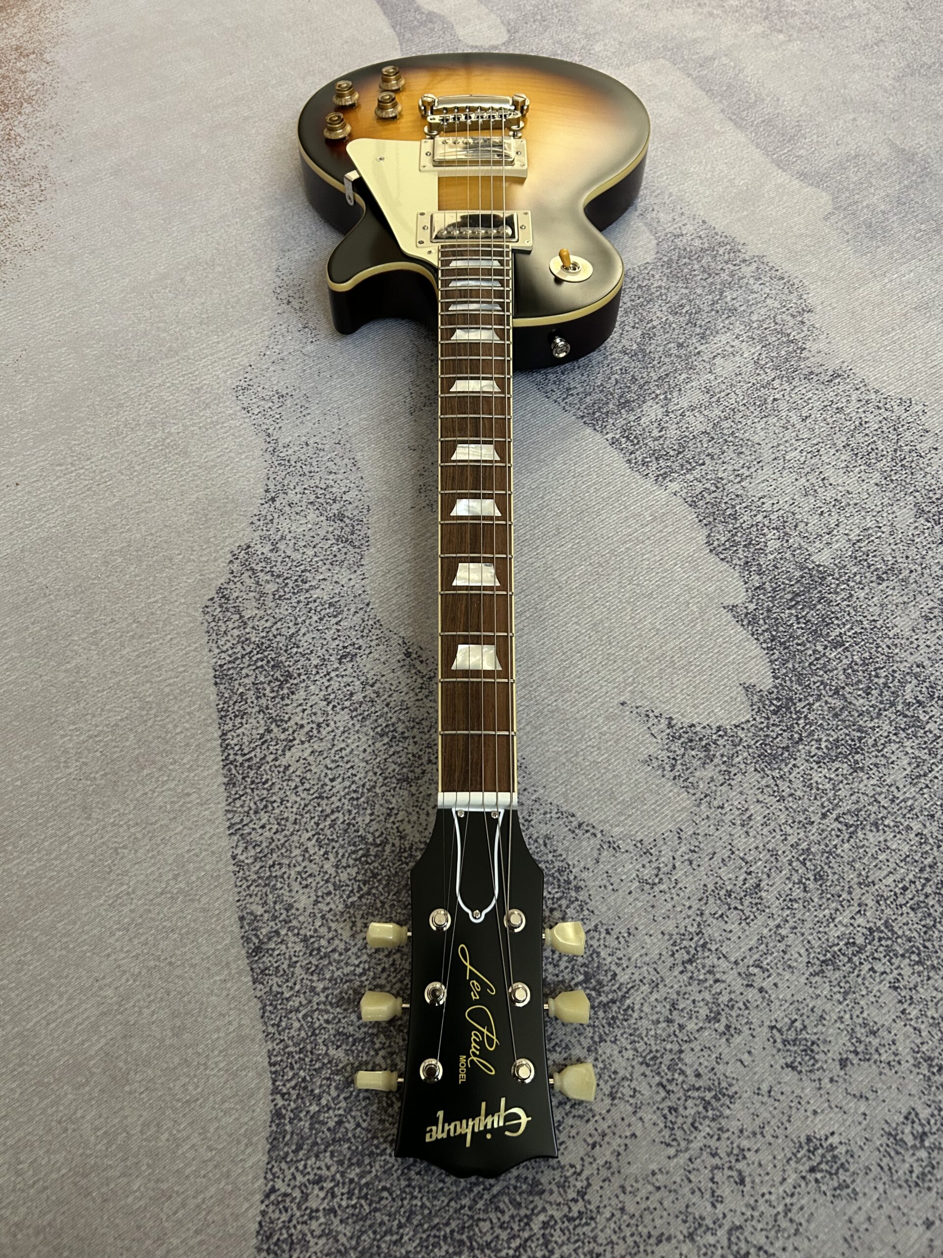 Epiphone 1959 Les Paul Standard - Tobacco Burst - Gambar 6