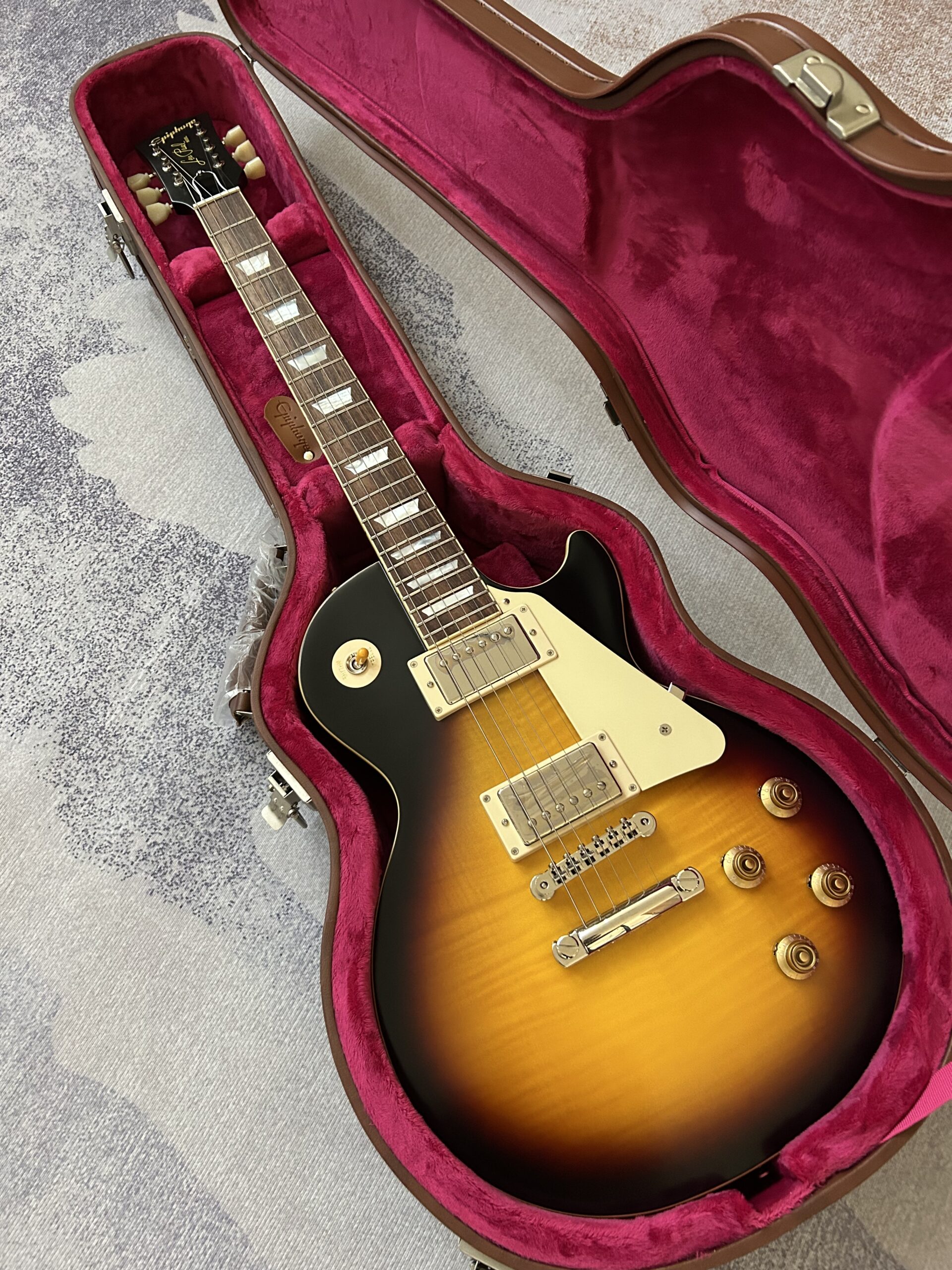 Epiphone 1959 Les Paul Standard - Tobacco Burst - Gambar 3