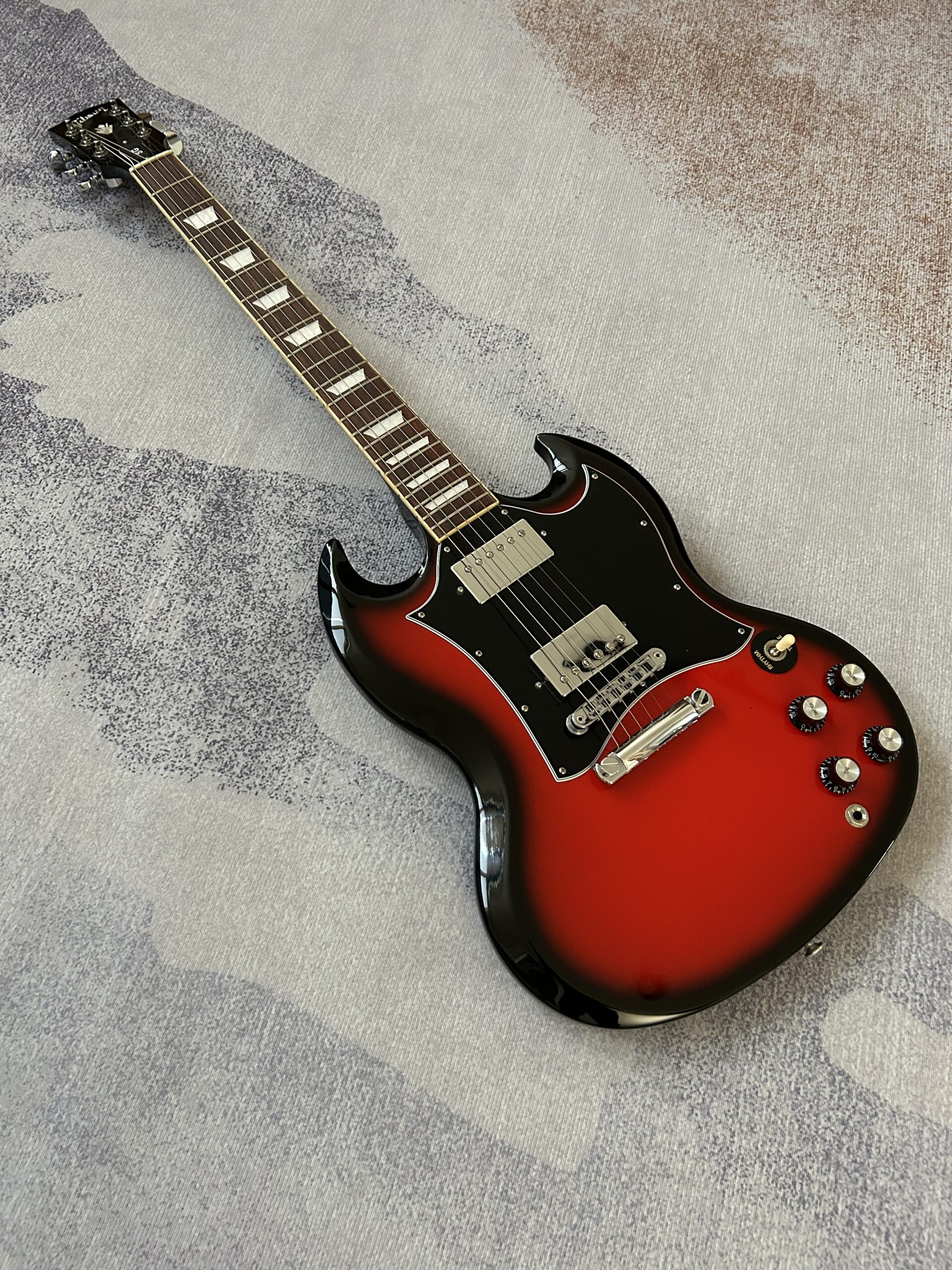 Gibson SG Standard - Cardinal Red Burst - Gambar 6
