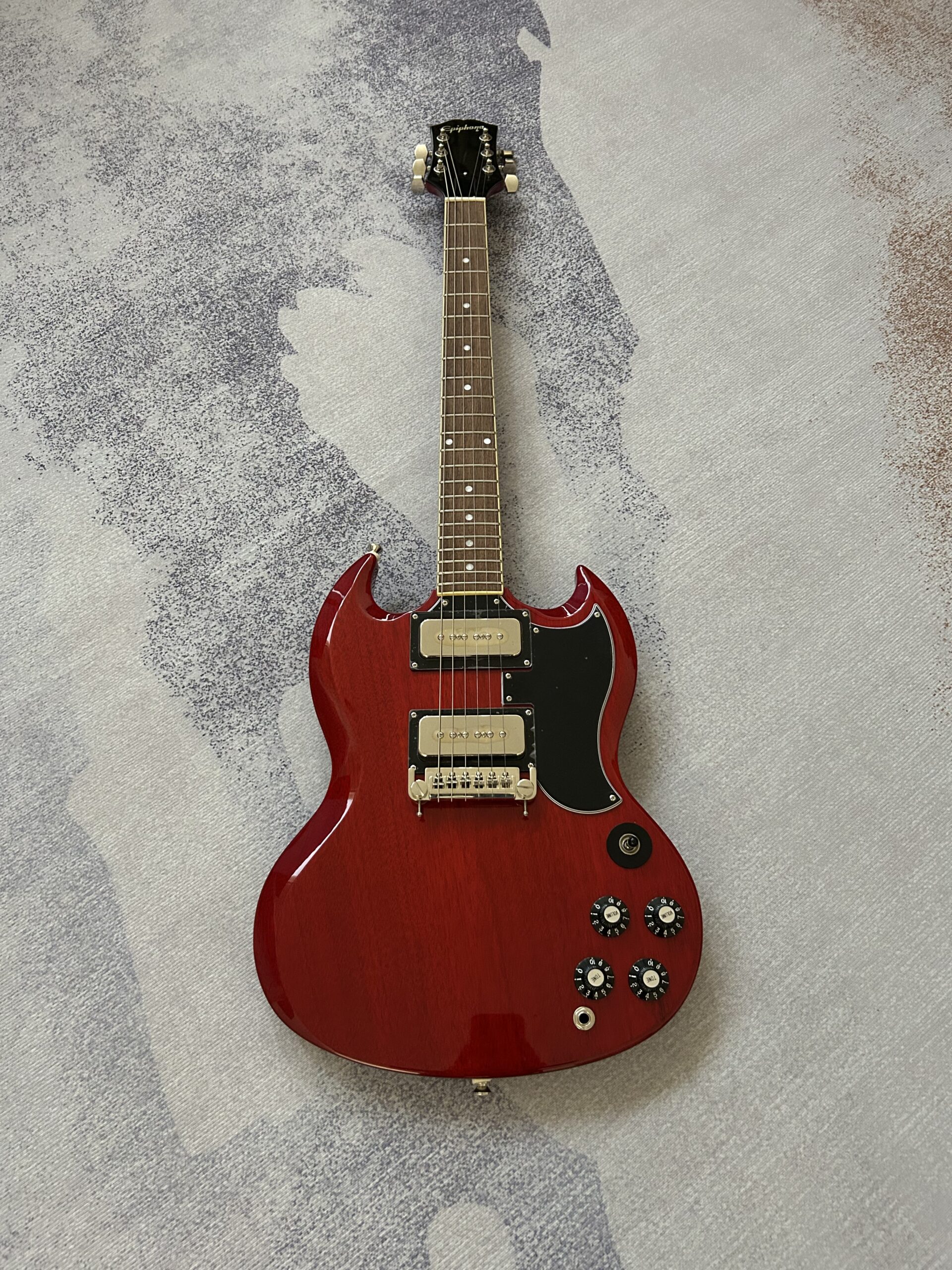 Epiphone Tony lommi SG Special Vintage Cherry - Gambar 3