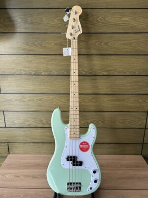 IMG_3768 Squier FSR Sonic Precision Bass Guitar - Surf Green