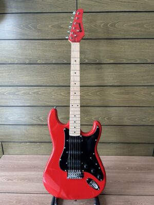 IMG_3786 Kramer Focus VT-211S Black Pickguard - Red