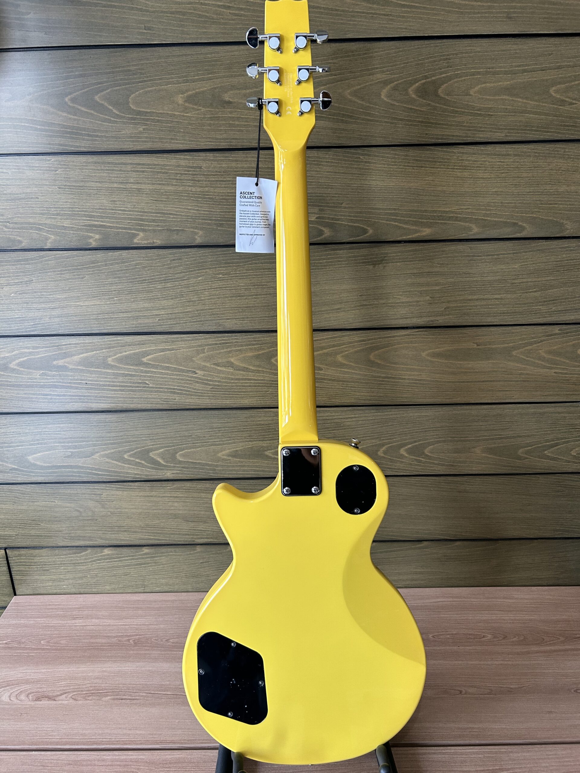 Heritage Ascent Collection H-137 P90 Electric Guitar - Marigold Yellow - Gambar 5