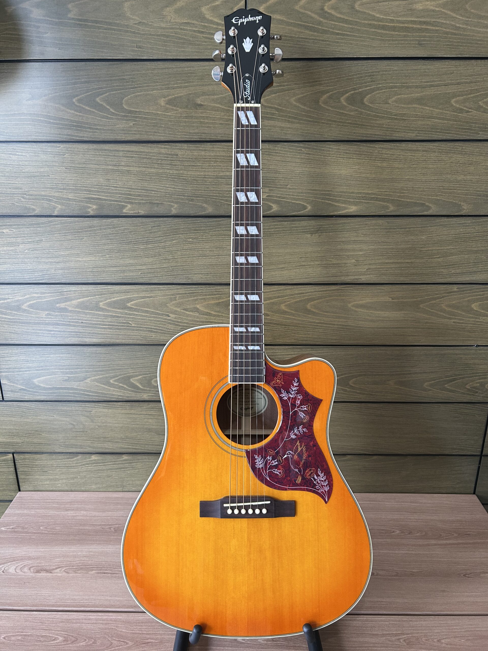 Epiphone Hummingbird Studio EC Heritage - Cherry Sunburst