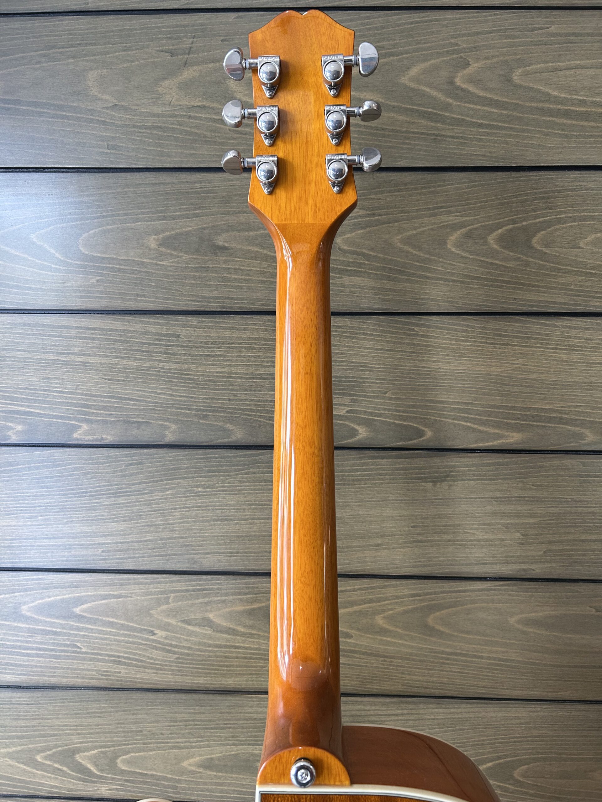Epiphone Hummingbird Studio EC Heritage - Cherry Sunburst - Gambar 7