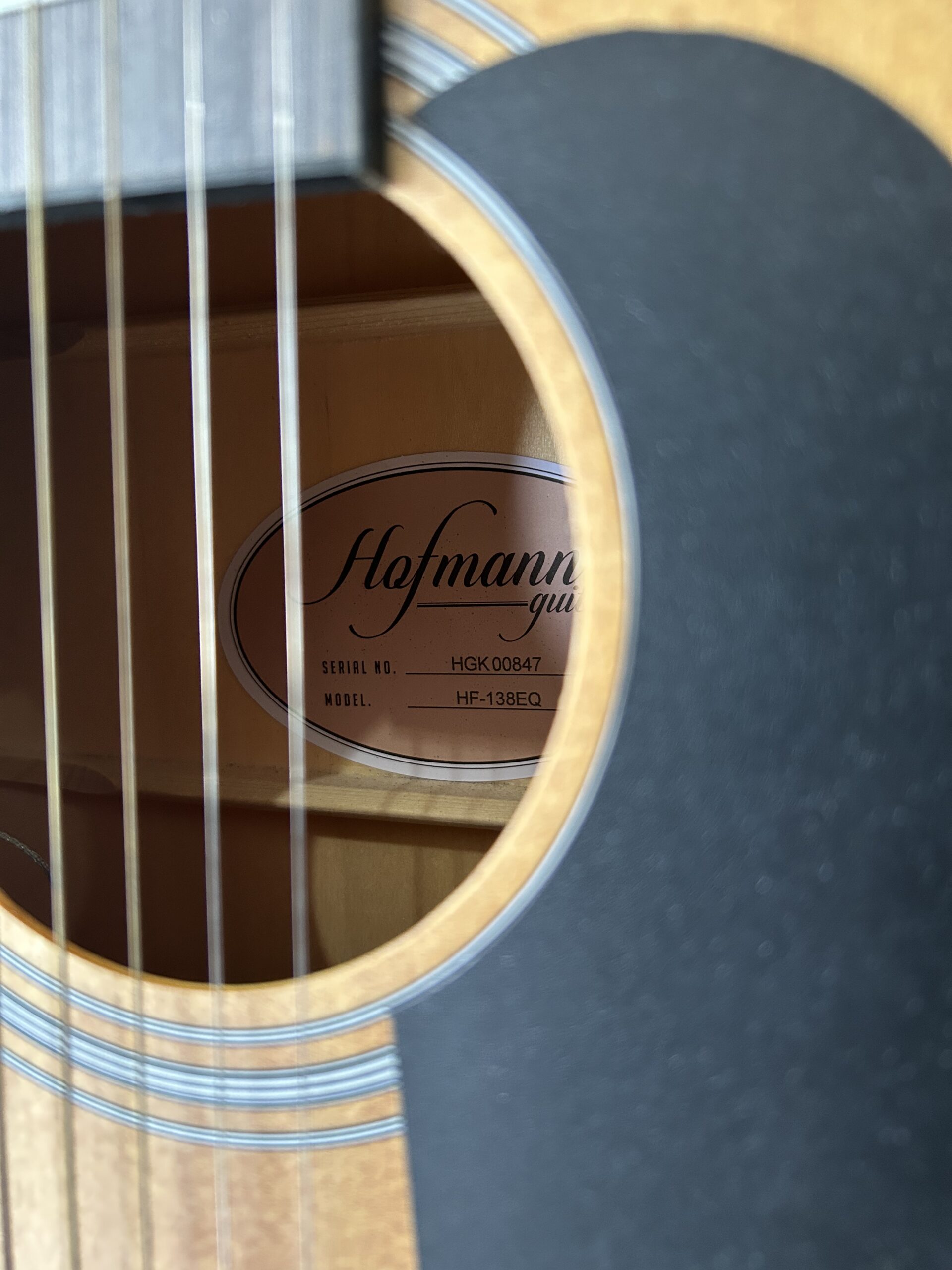 Hofmann HF138EQ Acoustic Electric - Gambar 2